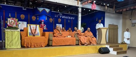 શ્રી સ્વામિનારાયણ મંદિર, વાસણા સંસ્થાન (SMVS) જર્સીસીટી, અમેરિકાનો ૨૩ મો પાટોત્સવ ઉજવાયો…..