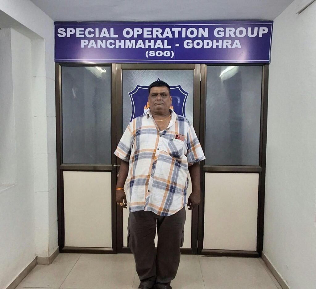 ગોધરાના પેટલવાડામાં SOGનો દરોડો: લાયસન્સ વિના રાખેલા રૂ. 2.54 લાખના ફટાકડા ઝડપાયા